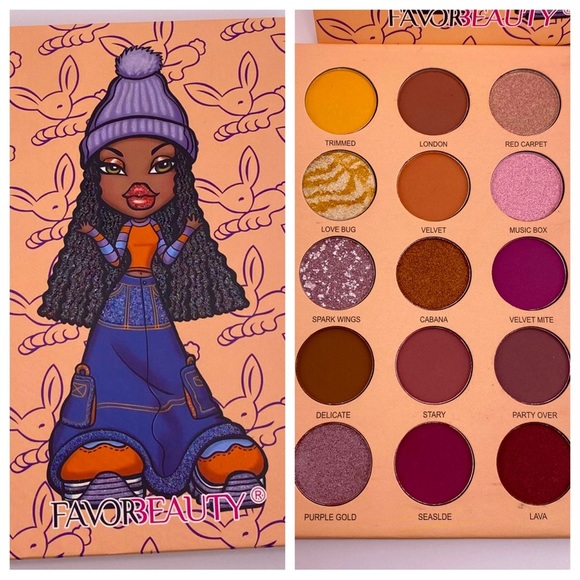 Favor Beauty | Makeup | Bratz Sasha 2 Pan Nude Eyeshadow Palette New ...